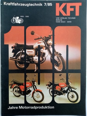 KFT Kraftfahrzeugtechnik / Nr. 7 (1985)