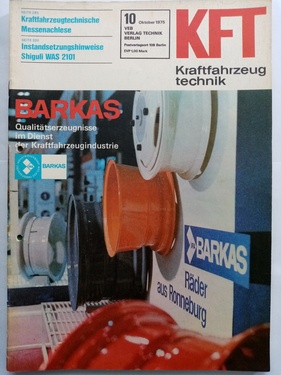 KFT Kraftfahrzeugtechnik / Nr. 10 (1975)