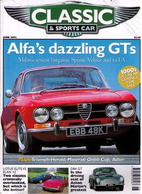 Titelbild zu «Classic & Sports Car / Nr. 6 (2002)» Titelbild zu «Classic & Sports Car / Nr. 6 (2002)»
