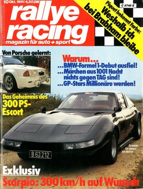 rallye racing / Nr. 10 (1981)