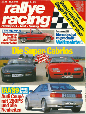 rallye racing / Nr. 20 (1989)