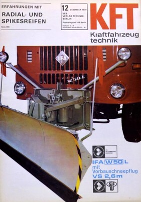 KFT Kraftfahrzeugtechnik / Nr. 12 (1970)
