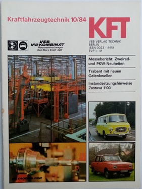 KFT Kraftfahrzeugtechnik / Nr. 10 (1984)