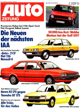 Auto Zeitung / Nr. 10 (1980)