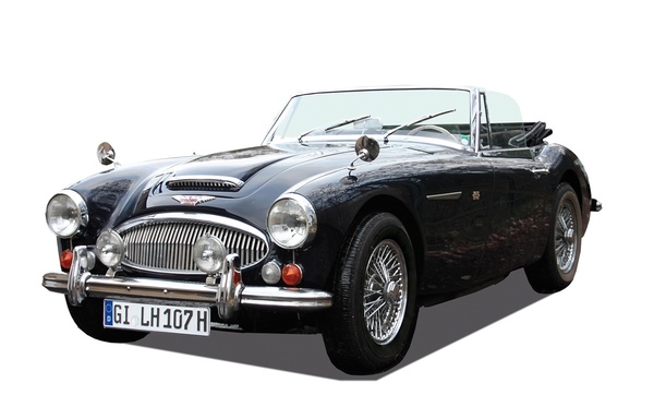 Bild 1. Preis Austin Healey 3000 - 29. Oldtimerspendenaktion der Lebenshilfe Gießen 2023