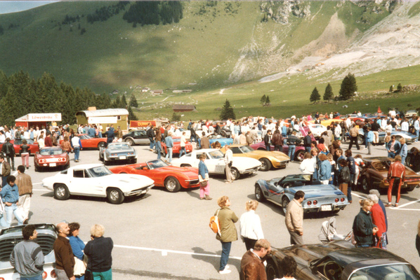 Bild 1. Super Corvette Sunday 1986 auf der Schwägalp