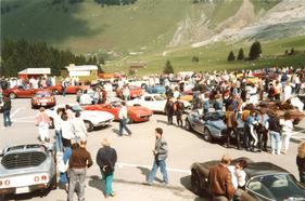 1. Super Corvette Sunday im Jahre 1986 auf der Schwägalp