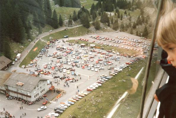 1. Super Corvette Sunday im Jahre 1986 auf der Schwägalp