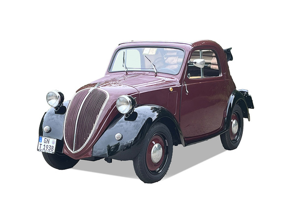 Image: 10th prize: Fiat 500 Topolino A - 31st vintage car fundraising campaign by Lebenshilfe Giessen (2025/26)