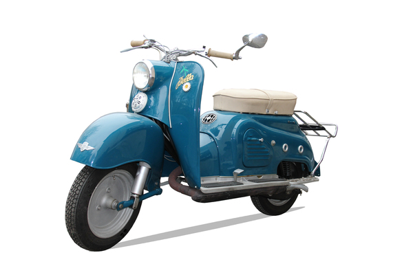 10. Preis - Zündapp Bella (1957) - 26. Oldtimerspendenaktion der Lebenshilfe Gießen e.V. 2020/2021