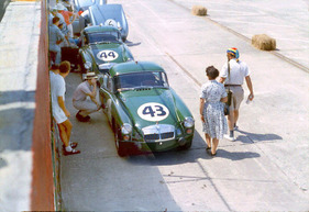 12 Stunden von Sebring 1961: MG A 1961 Chassis #100149