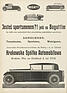(1929) – Werbeanzeige der Krakauer Automobil-Gesellschaft