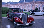 Bild: 1934 Horch 830 Cabriolet im Schlosspark Schwetzingen an der Classic-Gala 2007