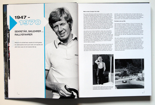 1947-1990 - Buch "Walter Röhrl - Aufschrieb Evo2 - Weltmeister-Edition 1980 "