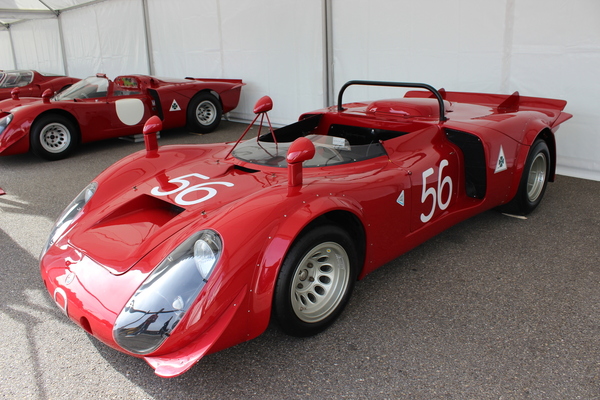 1969 von Autodelta zum Spyder umgebauter 33 – Passione Alfa Romeo Hinwil 2018
