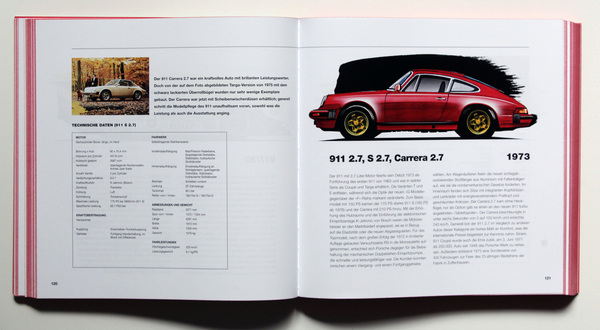 1973 - Porsche Carrera 2.7 - Buch "Porsche alle Modelle"