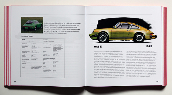 1975 - Porsche 912 E - Buch "Porsche alle Modelle"