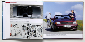1989 - viel Technik und Design - Buch "Mercedes-Benz SL R 129" 1989 - viel Technik und Design - Buch "Mercedes-Benz SL R 129"