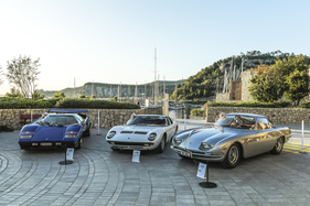 2. Concours d’Élégance “Lamborghini und Design” - Die Gewinner, 350 GT (1964), Miura P400 (1968), Countach "Walter Wolf" (1974) (1964)