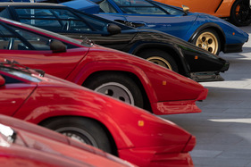 2. Concours d’Élégance “Lamborghini und Design” - der Keil namens Countach in verschiedenen Varianten
