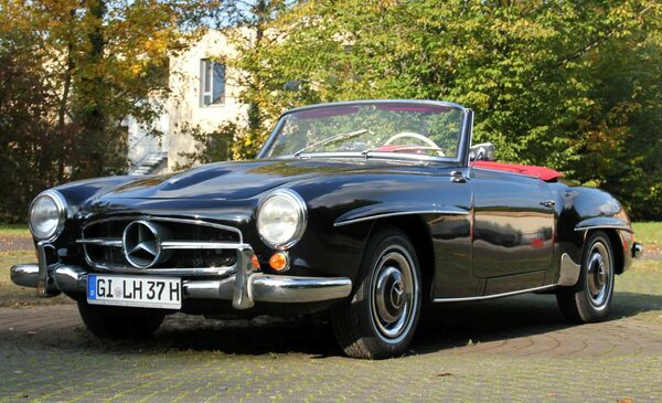 Bild: 2. Preis - Mercedes-Benz 190 SL Cabriolet
