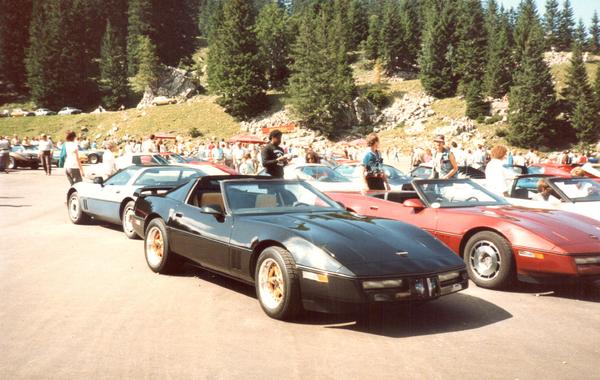 2. Super Corvette Sunday im Jahre 1987 auf der Schwägalp