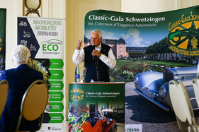 Host Johannes Hübner is already a classic in Schwetzingen