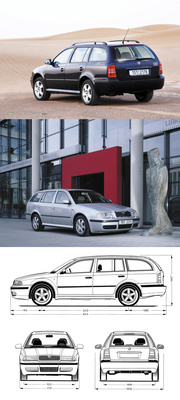 Bild: 25 Jahre Škoda Octavia Combi - 1998 begann die moderne Ära mit der ersten Generation