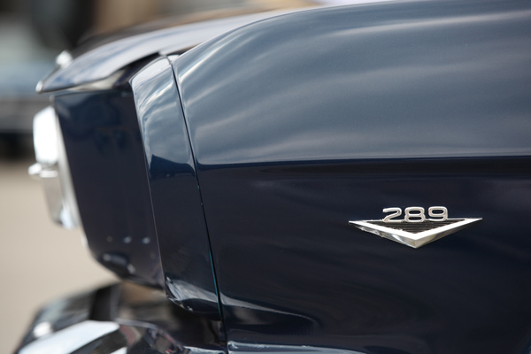 4,7 Liter grosser Achtzylinder im 289 - Mustang & Shelby Meeting 2017 in Zug