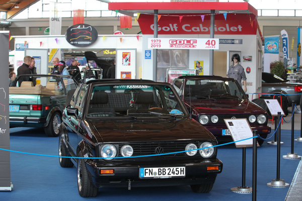 40 years of the VW Golf Cabriolet - Motorworld Classics Bodensee 2019
