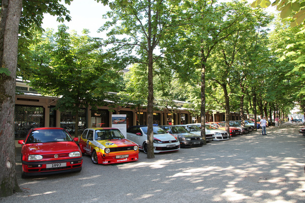 40 Jahre VW Golf GTI - am 40. Oldtimer-Meeting Baden-Baden 2016