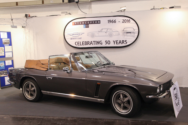 Bild: 50 Jahre Jensen Interceptor - gesehen an der Techno Classica 2016