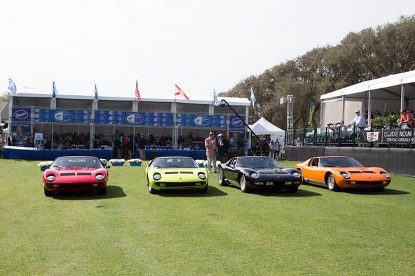 50 Jahre Lamborghini Miura - Amelia Island Concours d'Elégance am 13. Màrz 2016