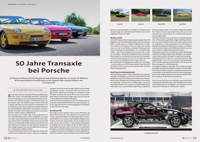 50 Jahre Transaxle bei Porsche