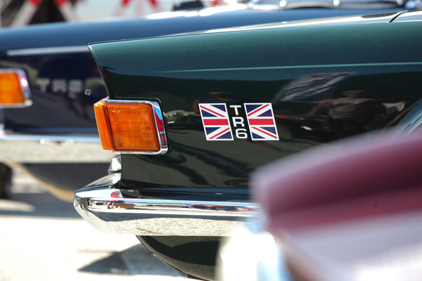 50 Jahre Triumph TR6 wurden auch in Mollis gefeiert - British Car Meeting BCM in Mollis 2019