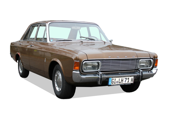 6. Preis - Ford Taunus 20 M (1971) - 26. Oldtimerspendenaktion der Lebenshilfe Gießen e.V. 2020/2021