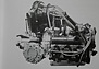 6-Zylinder-Boxermotor vor der Vorderachse (© Archiv Gerhard Schütz, 2025) 6-Zylinder-Boxermotor vor der Vorderachse (© Archiv Gerhard Schütz, 2025)