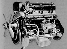 6-Zylinder-Motor mit Einspritzung - Mercedes 300 SL (1956) 6-Zylinder-Motor mit Einspritzung - Mercedes 300 SL (1956)