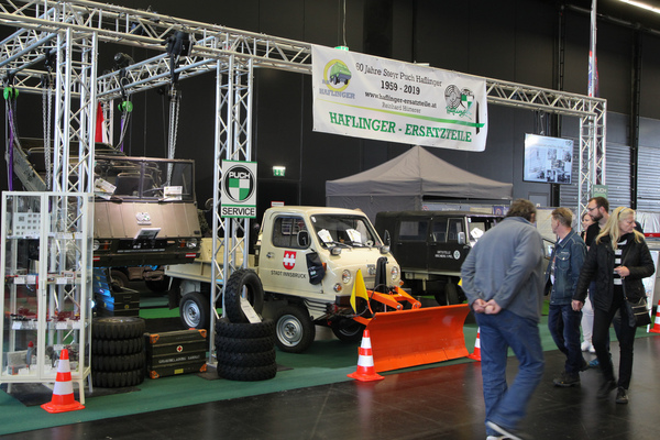 60 Jahre Steyr-Puch Haflinger - Classic Expo Salzburg 2019