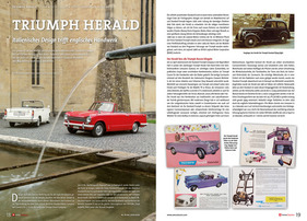 60 Jahre Triumph Herald - SwissClassics Revue Heft 76-6/2019 60 Jahre Triumph Herald - SwissClassics Revue Heft 76-6/2019