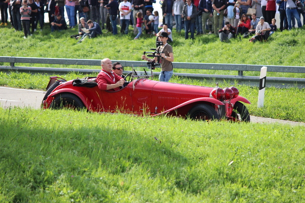 6C 1750 Gran Sport von 1930 auf dem hügeligen Circuit – Passione Alfa Romeo Hinwil 2018