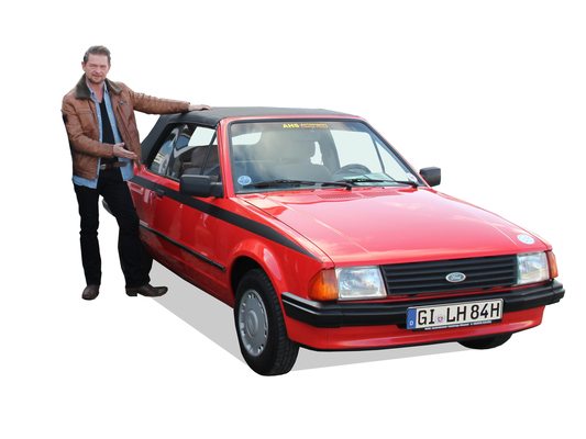 7th prize - Ford Escort Cabriolet (1984) - 26th vintage car donation campaign of Lebenshilfe Gießen e.V. 2020/2021