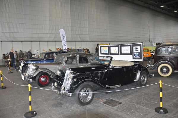 Image: 90 years of the "Traciton Avant" with 11 CV saloon and convertible and 15 CV in between - Swiss RetroMecanika 2024