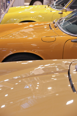 911 in weniger bunten Farben - gesehen an der Techno Classica 2016