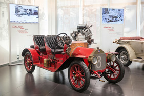 A.L.F.A 15 HP Corsa (1911) - im Alfa-Romeo Museum von Arese A.L.F.A 15 HP Corsa (1911) - im Alfa-Romeo Museum von Arese