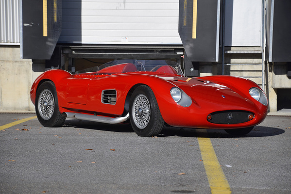 A.S.A. AFF Tipo 61 Barchetta (1963) - gemeldet als Lot 135 an der Versteigerung der Oldtimer Galerie in Gstaad am 29. Dezember 2018