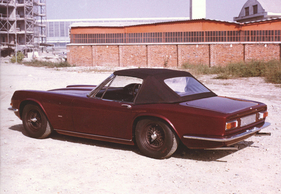 Das Verdeck des Ausstellungsstück ist funktionstüchtig...