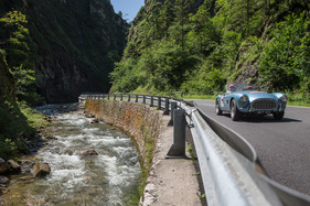 AC Ace (1954) - mit Startnummer 049 an der Ennstal-Classic 2017