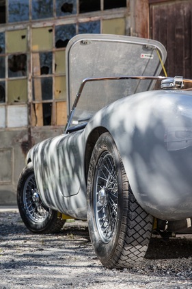 AC Ace Bristol (1960) - Speichenräder waren von Anfang an Standard