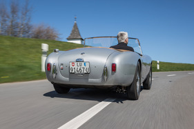 AC Ace Bristol (1960) - würde nicht das Kontrollschild auf die Schweiz deuten, man wähnte sich in England